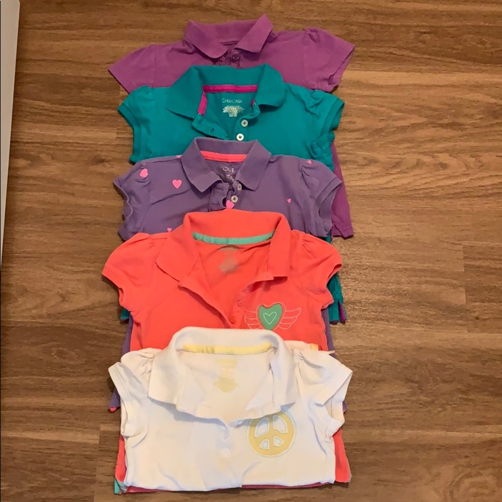 Girls Polo Shirt Bundle